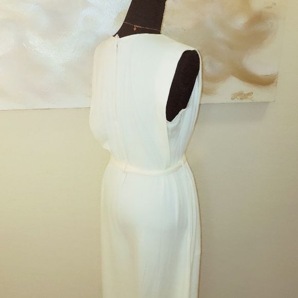 Max Studio French Terry Waist-Tie Jumpsuit - Picture 8 of 16